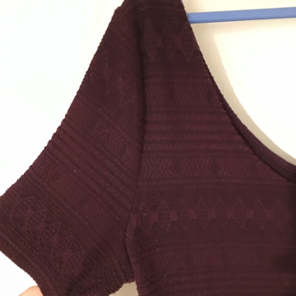 H&M Maroon Flare Dress - Picture 8 of 8